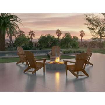 Ciokea Folding Adirondack Chair - Durable & Stylish Outdoor Seating