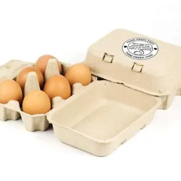 2 Inch Farm Fresh Eggs Carton Labels Farm Fresh Egg Unwashed Stickers Egg Handling Labels Self Adhesive Egg Packaging Stickers for Chicken,Quail,Egg Packaging Stickers,500 Pcs Per Pack