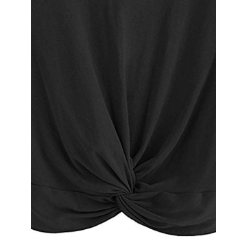 Stylish Women's Summer Crop Top with Twist Front Design