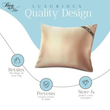 Bag-a-Vie Purse Shaper Pillow - Luxury Handbag Care