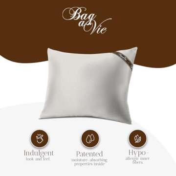 Bag-a-Vie Purse Shaper Pillow - Luxury Handbag Care