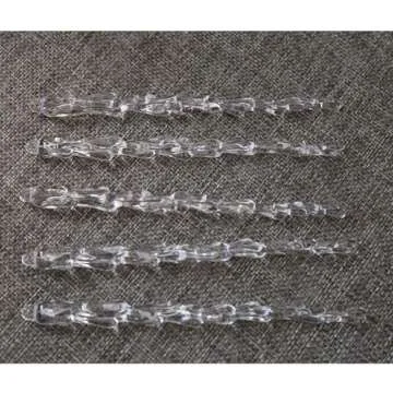 25 pcs icicles Ornament Set - ToBeIT Christmas Decoration Acrylic Clear icicles Set (25pcs icicles Ornament)