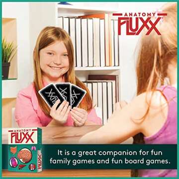 Looney Labs Anatomy Fluxx Card Game - Varied Gameplay and Doctor-Approved Learning