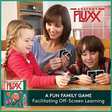 Looney Labs Anatomy Fluxx Card Game - Varied Gameplay and Doctor-Approved Learning