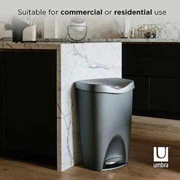 Elegant Umbra Brim Trash Can for Stylish Spaces