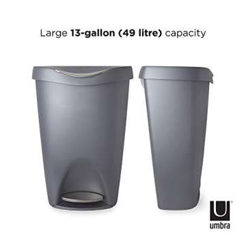 Elegant Umbra Brim Trash Can for Stylish Spaces