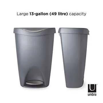 Elegant Umbra Brim Trash Can for Stylish Spaces