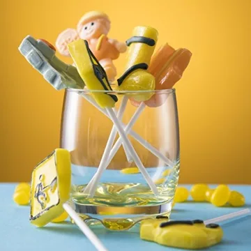 Construction Truck Shaped Lollipops for Parties