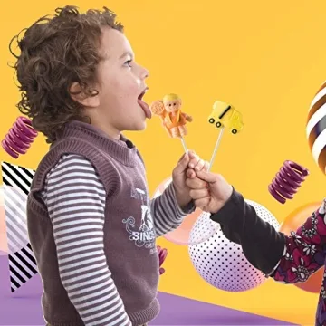 Construction Truck Shaped Lollipops for Parties