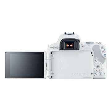 Canon Cameras US 2252C001 EOS Rebel SL2 (WH) EF-S 18-55mm f/4-5.6 STM (BK) Digital SLR Camera Kit, 3", White