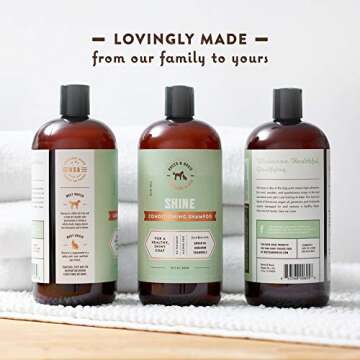 Rocco & Roxie Supply Co. Dog Shampoo and Conditioner - Soothe Oatmeal Shampoo for Itch Relief, Calm ...