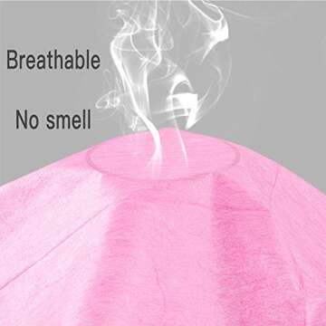 20 PCS Thick Massage Table Sheets Sets Disposable SPA Bed Sheets Non Woven Fabric Lash Bed Cover 31" X 70" Pink