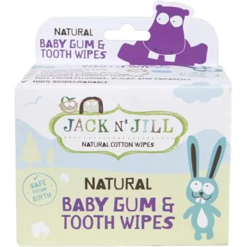 Jack N' Jill Baby Gum & Tooth Wipes - Natural & Safe