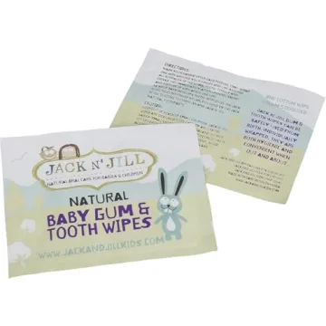 Jack N' Jill Baby Gum & Tooth Wipes for Natural Oral Care