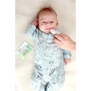Jack N' Jill Baby Gum & Tooth Wipes for Natural Oral Care