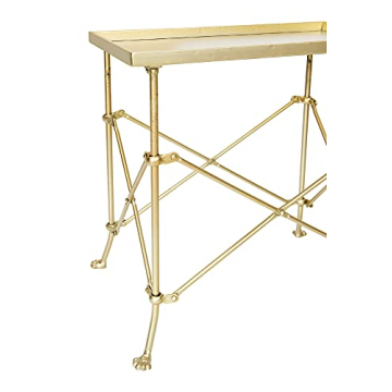 Creative Co-op EC0221 Elegant Metal Accent Table 20"
