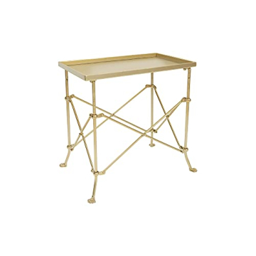 Creative Co-op EC0221 Elegant Metal Accent Table 20"