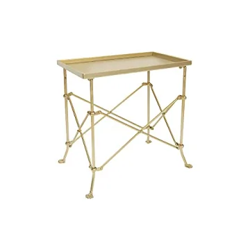 Creative Co-op EC0221 Elegant Metal Accent Table 20"