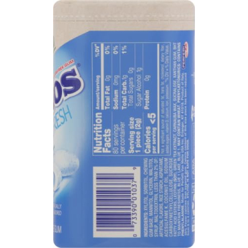 Mentos Fresh Mint Sugar-Free Gum - 80 Pieces