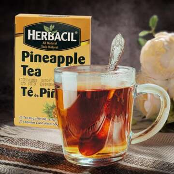 Herbacil Pineapple Tea – Refreshing Herbal Infusion