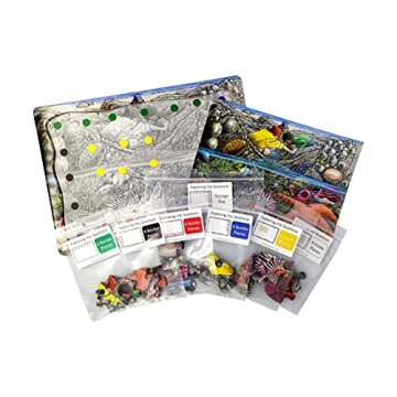 Keeping Busy Exploring The Seashore Puzzle for Older Adults with Dementia - 35 Piece Sequenced Jigsaw Puzzle for Memory Loss - Color Coded - Engaging Alzheimer’s and Dementia Activities for Seniors