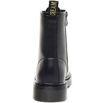 Savaii Women's Round Toe Combat Ankle Boots