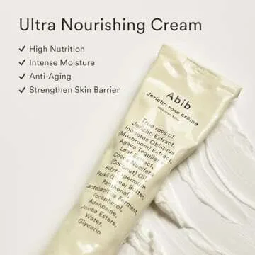 Abib Jericho Rose Cream 75ml - Hypoallergenic, Anti-Aging Moisturizer for Dry Skin