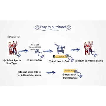 Benaive Family Christmas Pajamas Set - Comfortable Holiday PJs