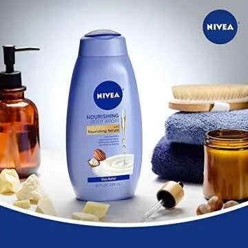 NIVEA Shea Butter Body Wash for Deep Hydration