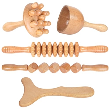 Komogir Wood Therapy Massage Kit for Healing & Relaxation