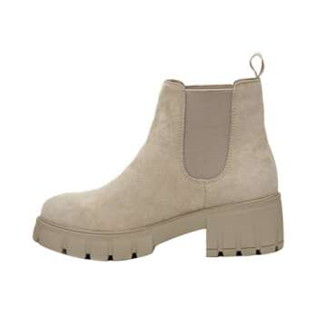CUSHIONAIRE Women's Sasha slip on chelsea boot +Memory Foam, Taupe Suede 8