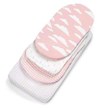 Comfortable Premium Bassinet Sheets for Girls