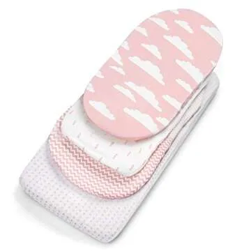 Comfortable Premium Bassinet Sheets for Girls