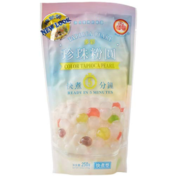 Wu Fu Yuan Colored Tapioca Pearls - Perfect for Bubble Tea and Sensory Fun