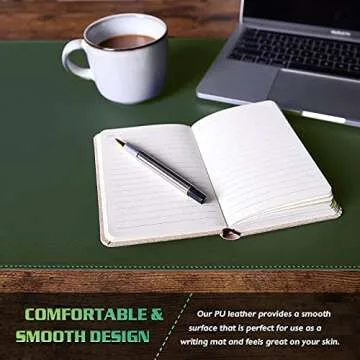 Dual-Sided K KNODEL Desk Mat - Waterproof & Stylish