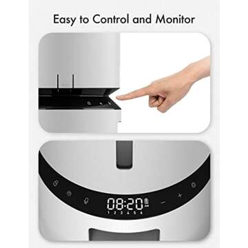 Smart PETLIBRO Cat Feeder with Camera & 2-Way Audio