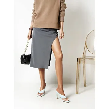 Vivianly Furry Stiletto Heel Flip Flops for Style and Comfort