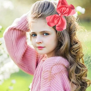 20PCS Girls Glitter Hair Bows Clips for Kids Accessories