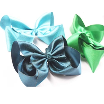 20PCS Girls Glitter Hair Bows Clips for Kids Accessories