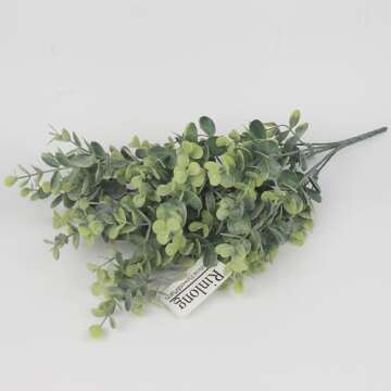 Rinlong Artificial Eucalyptus Stems for Farmhouse Decor
