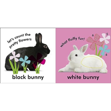 Baby Touch and Feel Bunny Book for Babies and Toddlers