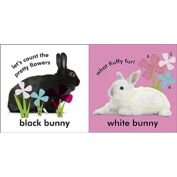 Baby Touch and Feel Bunny Book for Babies and Toddlers