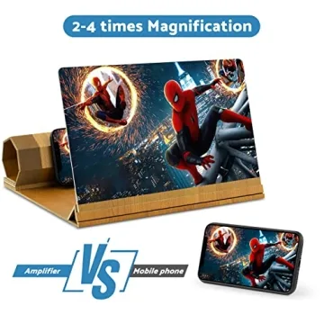 dizaul 16'' Smartphone Screen Magnifier for Movies