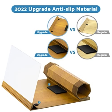 dizaul 16'' Smartphone Screen Magnifier for Movies