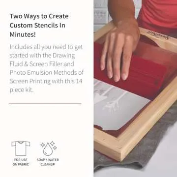Speedball 4526 Intermediate Screen Printing Kit: Ideal for Beginners