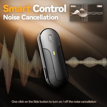 GLONHI Wireless Lavalier Microphone for iPhone & Android