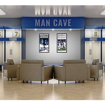 11x22 Newspaper Frame Solid Wood - Matte Black Finish - Matches Any Decor - Size 11x22 - Shatter Guard UV Coated Acrylic, Acid Free Interior