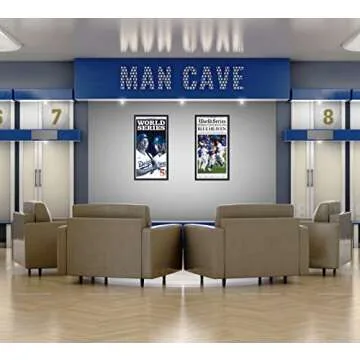 11x22 Newspaper Frame Solid Wood - Matte Black Finish - Matches Any Decor - Size 11x22 - Shatter Guard UV Coated Acrylic, Acid Free Interior