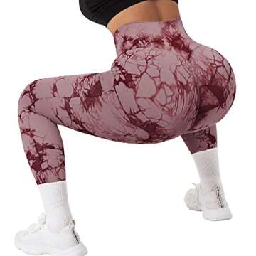 RUUHEE Women’s Seamless Butt Lifting Leggings