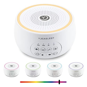Yogasleep Dreamcenter Multi Sound White Noise Machine with Night Light, Sleep Timer, 26 Soothing Sou...